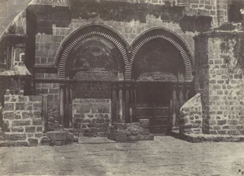 Palestina. Jerusalem. Nedre buer av Den hellige gravs kirke